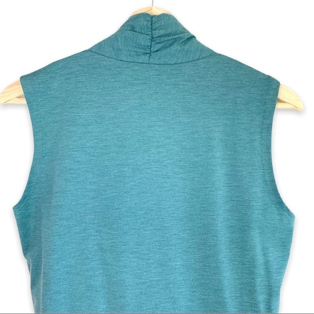 Message Factory Faux Wrap Top - Picture 5 of 7